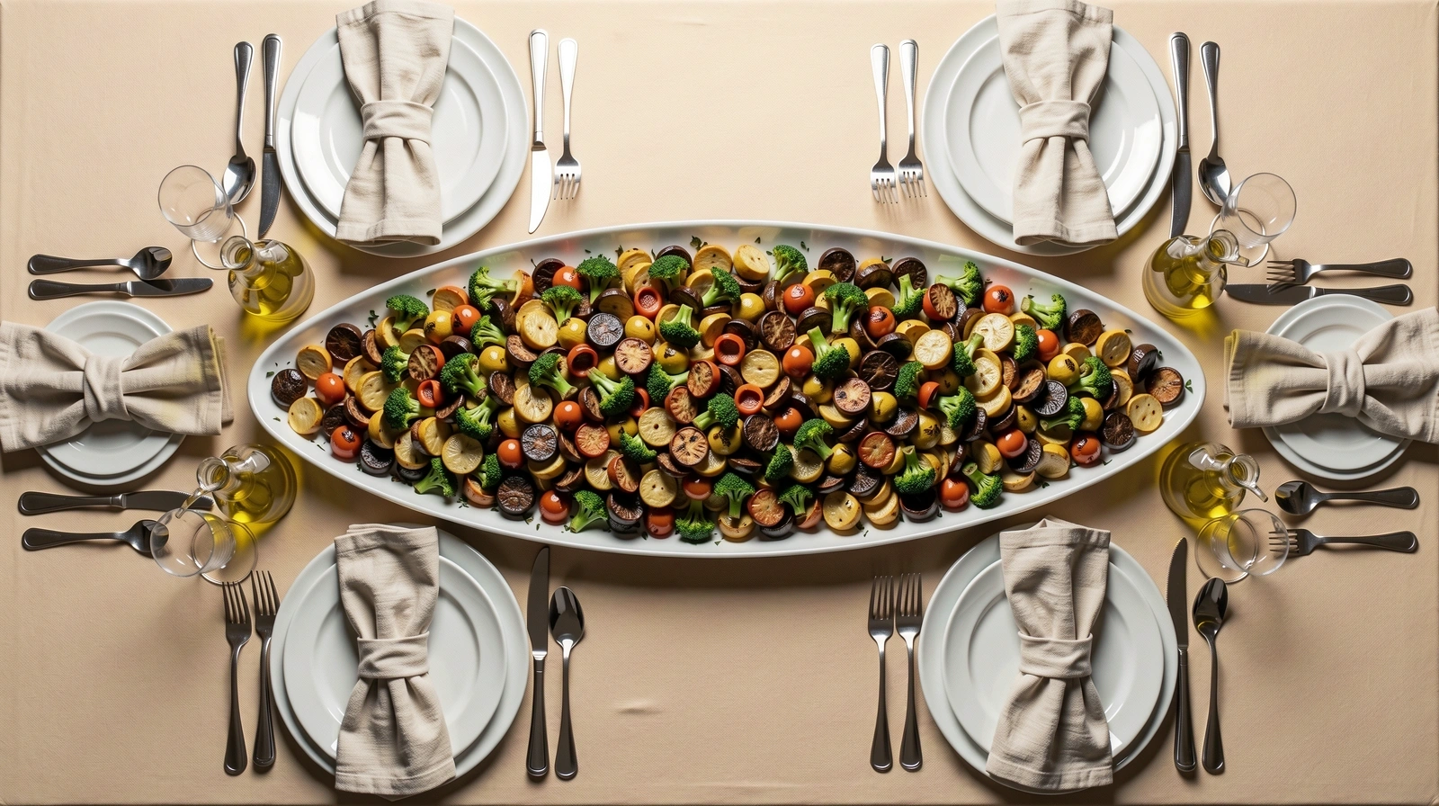 La table conviviale de Plats Sains & Mincir